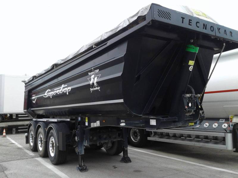 Où acheter une semi-remorque benne TP Tecnokar Supertop à Dijon en Côte-d’Or ?